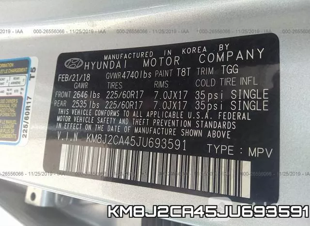 KM8J2CA45JU693591 фото 10