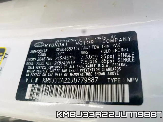 KM8J33A22JU779887 фото 2