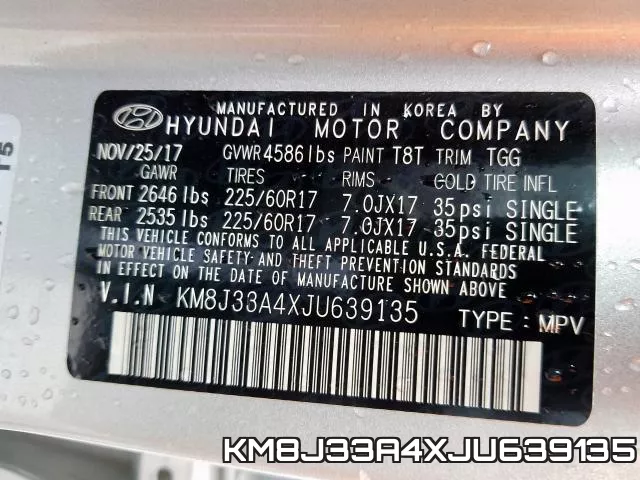 KM8J33A4XJU639135 фото 2