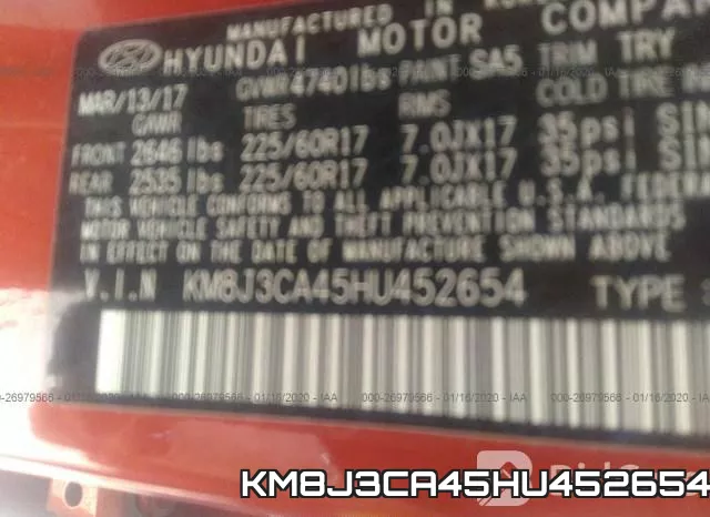 KM8J3CA45HU452654 фото 10