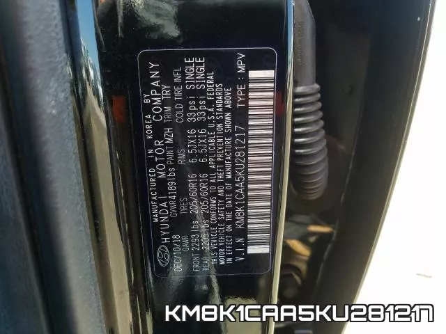 KM8K1CAA5KU281217 фото 2