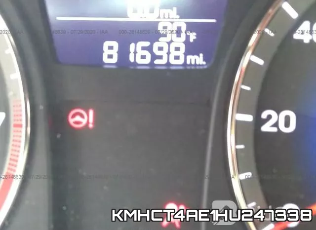 KMHCT4AE1HU247338 фото 8