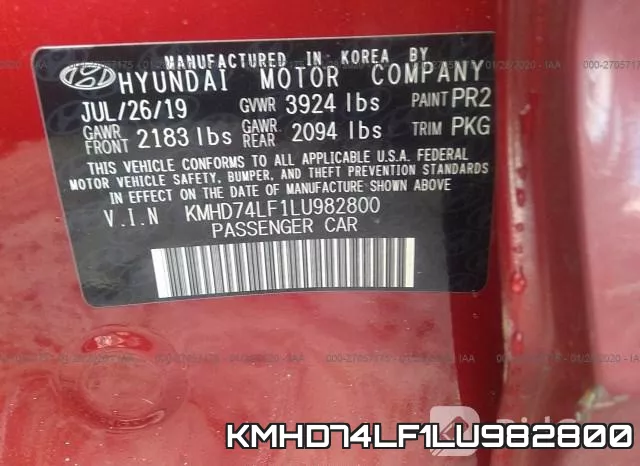 KMHD74LF1LU982800 фото 10