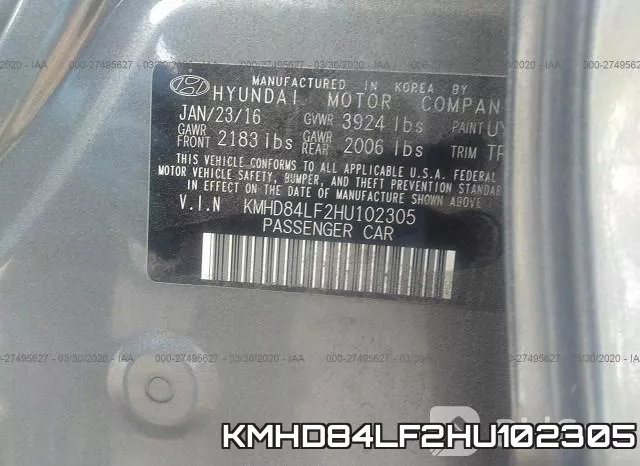 KMHD84LF2HU102305 фото 10