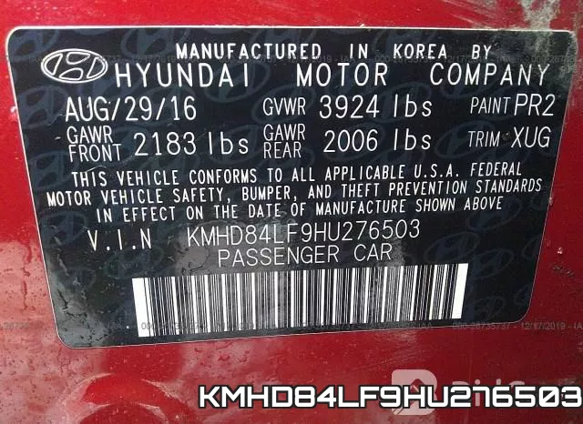 KMHD84LF9HU276503 фото 10