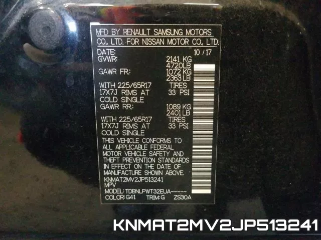 KNMAT2MV2JP513241 фото 2