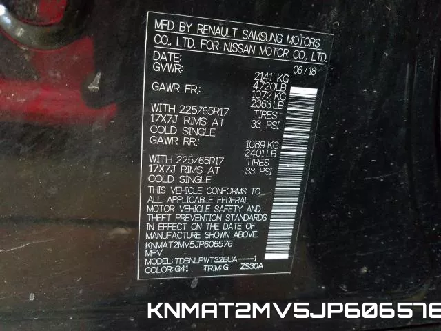 KNMAT2MV5JP606576 фото 2