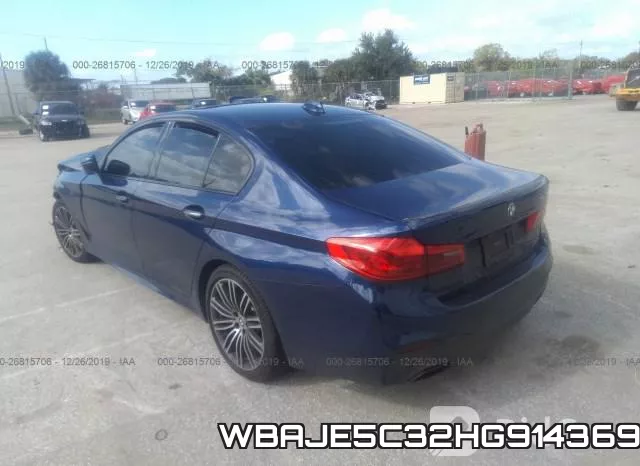 WBAJE5C32HG914369 фото 4