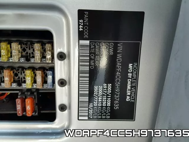 WDAPF4CC5H9737635 фото 2