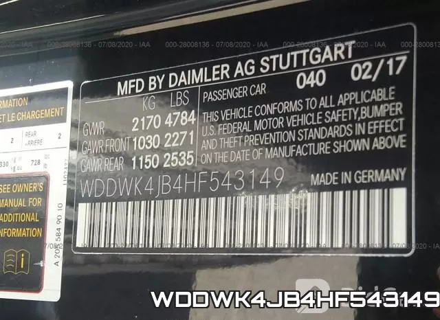WDDWK4JB4HF543149 фото 10