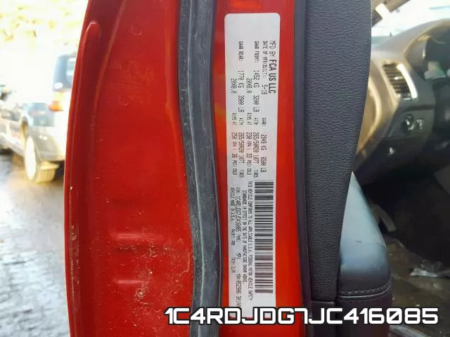 1C4RDJDG7JC416085 фото 2
