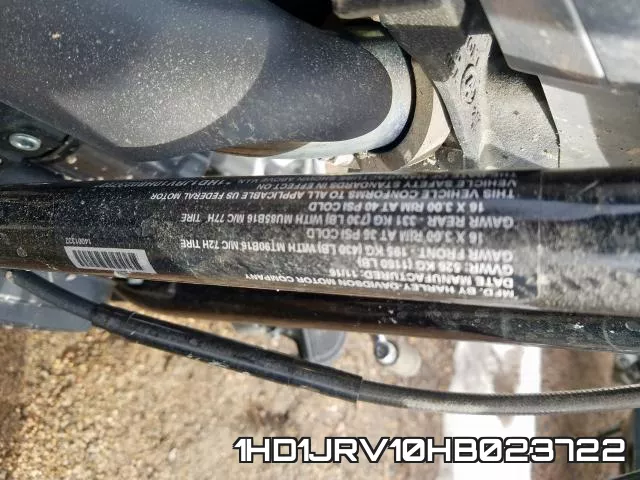 1HD1JRV10HB023722 фото 2