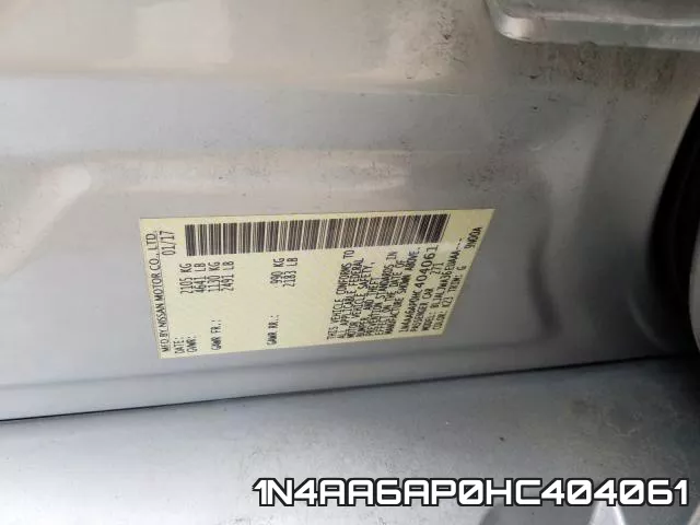 1N4AA6AP0HC404061 фото 2