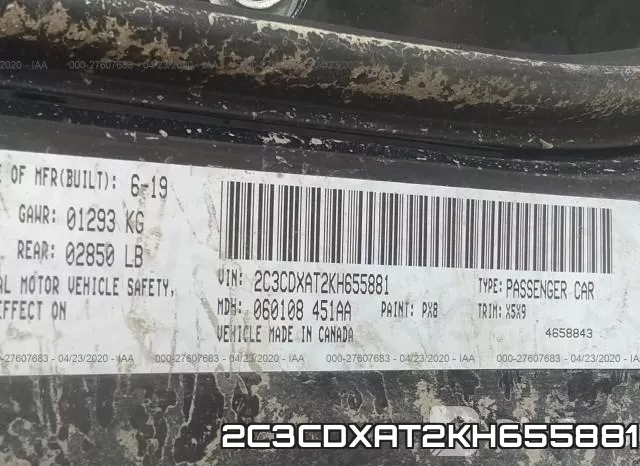 2C3CDXAT2KH655881 фото 10