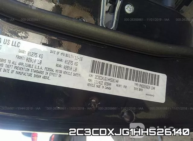 2C3CDXJG1HH526140 фото 10