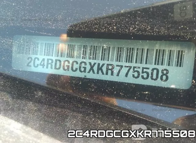 2C4RDGCGXKR775508 фото 10