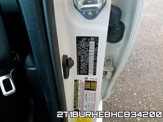 2T1BURHE8HC834200 фото 2