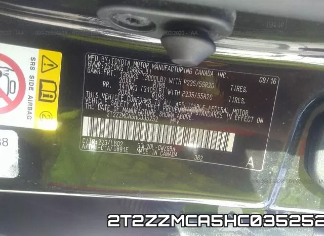 2T2ZZMCA5HC035252 фото 10