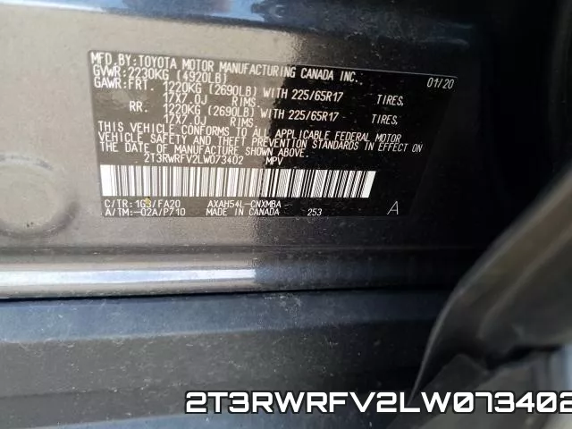 2T3RWRFV2LW073402 фото 2