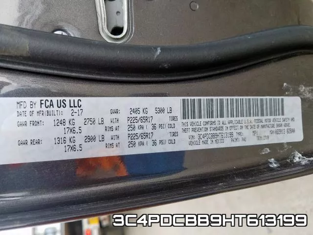 3C4PDCBB9HT613199 фото 2