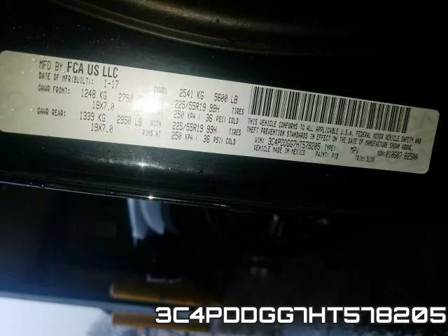 3C4PDDGG7HT578205 фото 2