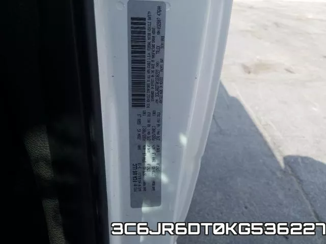3C6JR6DT0KG536227 фото 2