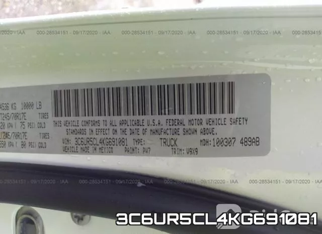 3C6UR5CL4KG691081 фото 10