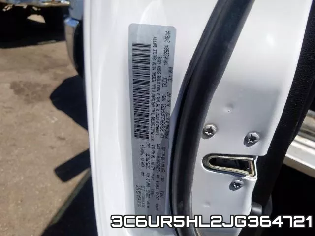 3C6UR5HL2JG364721 фото 2