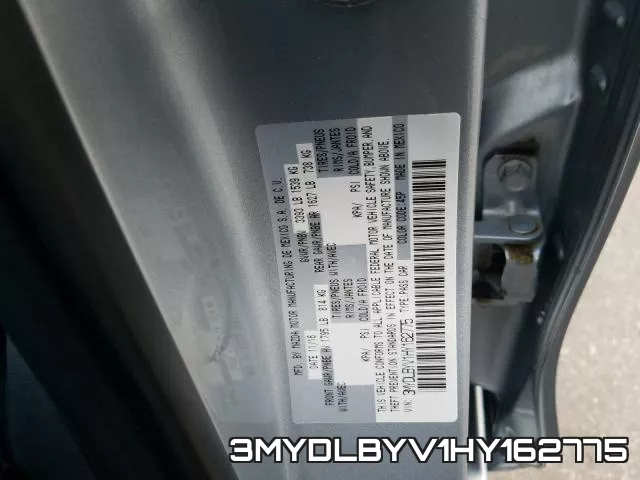 3MYDLBYV1HY162775 фото 2