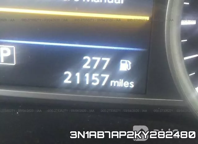 3N1AB7AP2KY282480 фото 8