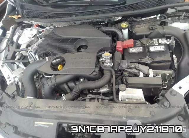 3N1CB7AP2JY211870 фото 2