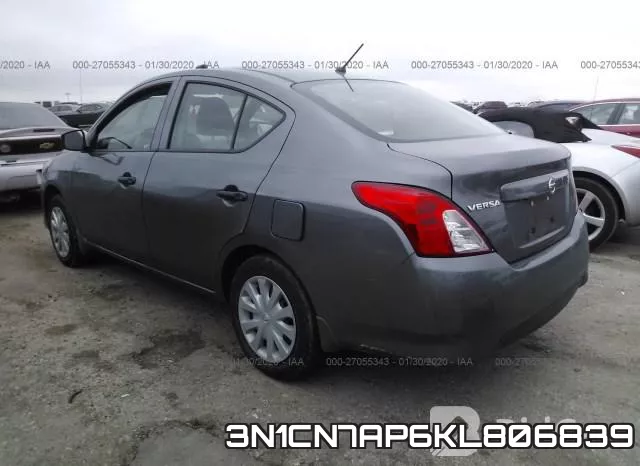 3N1CN7AP6KL806839 фото 4