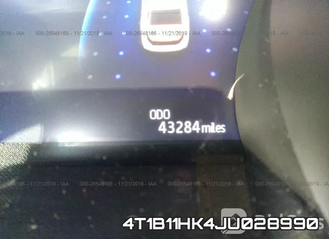 4T1B11HK4JU028990 фото 8