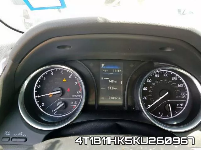 4T1B11HK5KU260967 фото 9