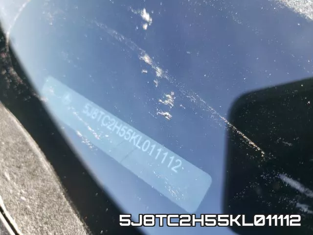 5J8TC2H55KL011112 фото 2