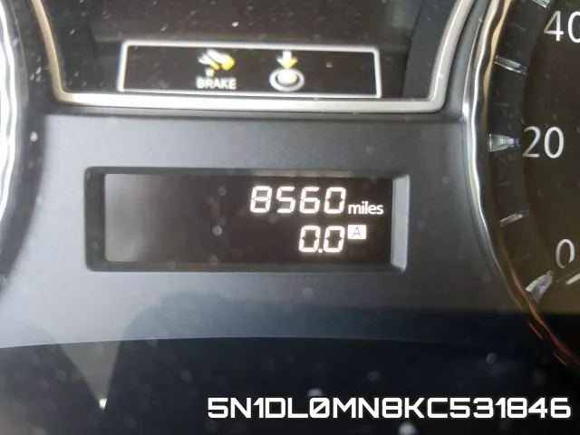 5N1DL0MN8KC531846 фото 9