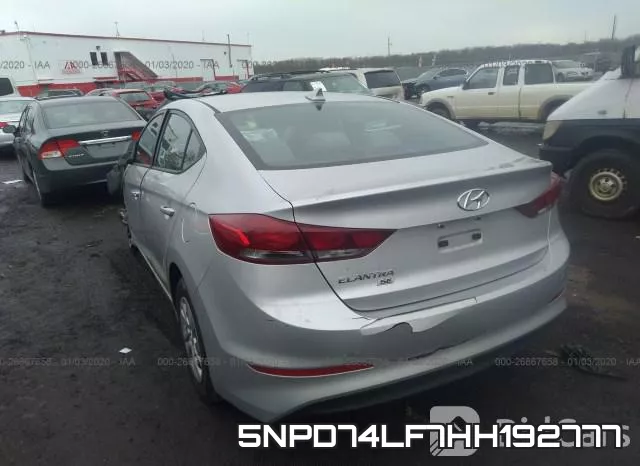 5NPD74LF7HH192777 фото 4