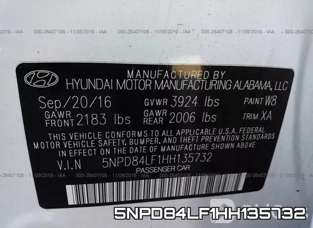 5NPD84LF1HH135732 фото 10