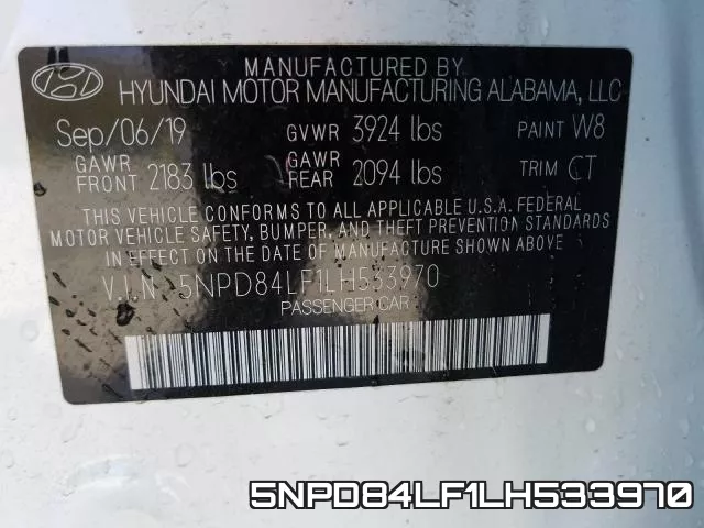 5NPD84LF1LH533970 фото 2