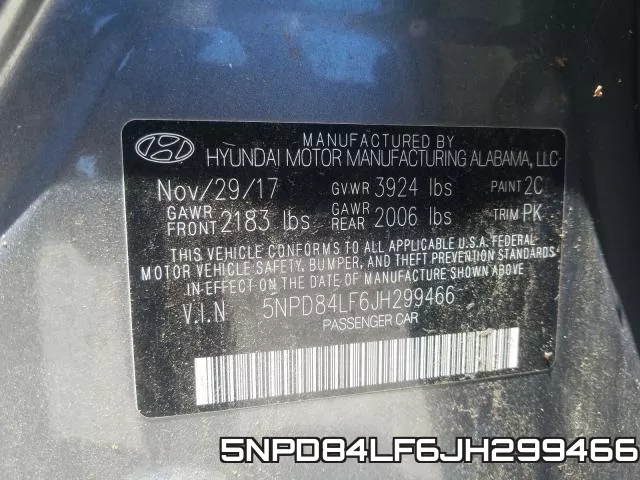 5NPD84LF6JH299466 фото 2