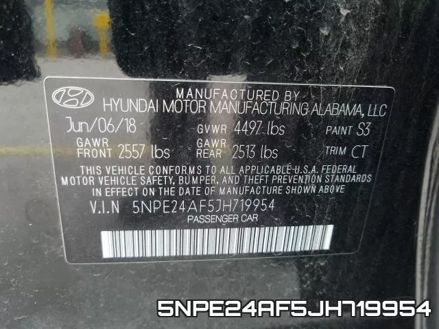 5NPE24AF5JH719954 фото 2