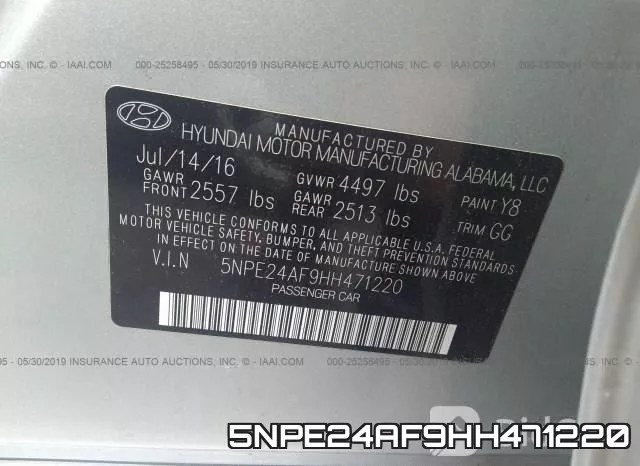 5NPE24AF9HH471220 фото 10