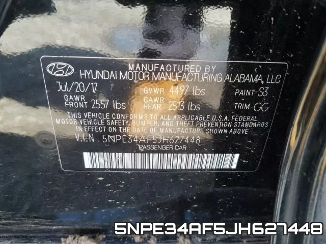 5NPE34AF5JH627448 фото 2
