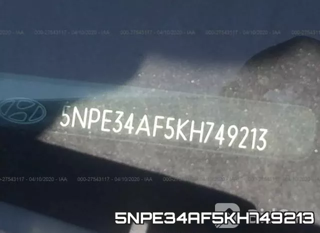 5NPE34AF5KH749213 фото 10