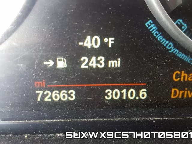 5UXWX9C57H0T05801 фото 9