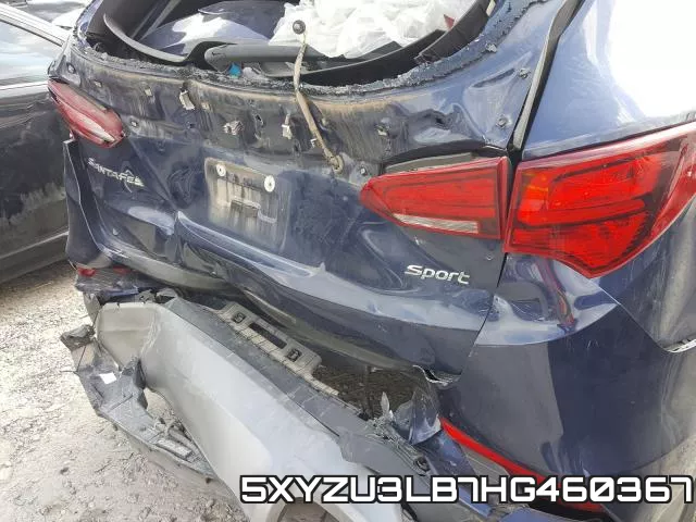 5XYZU3LB7HG460367 фото 10