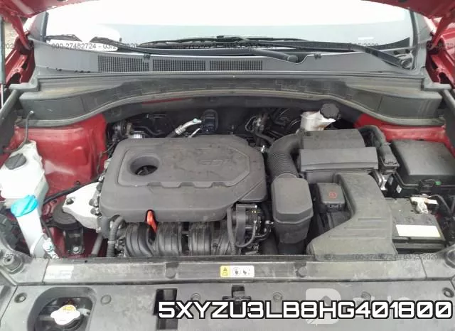 5XYZU3LB8HG401800 фото 2