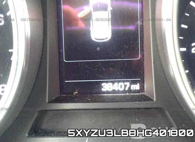 5XYZU3LB8HG401800 фото 8