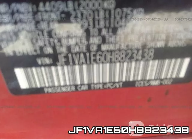 JF1VA1E60H8823438 фото 10
