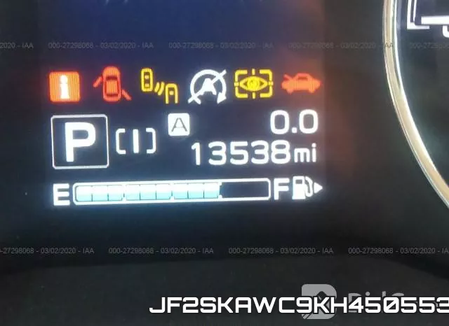 JF2SKAWC9KH450553 фото 8